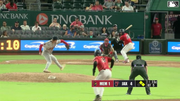 Agustín Ramírez hits a ground-rule double (6) on a fly ball to left-center field. Kemp Alderman scores. Deyvison De Los Santos to 3rd.