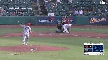 Mac Horvath homers (6) on a fly ball to left field.