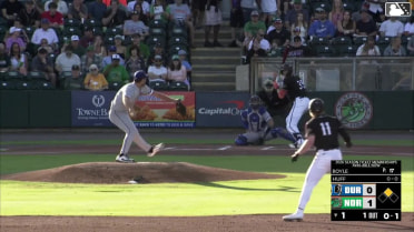Joe Boyle In play, run(s) to Sam Huff