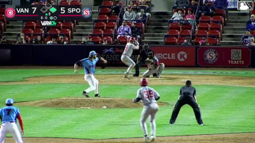 Brennan Orf grounds into a double play, shortstop Kelvin Hidalgo to first baseman Kevin Fitzer. Manuel Beltre out at 2nd. Brennan Orf out at 1st.