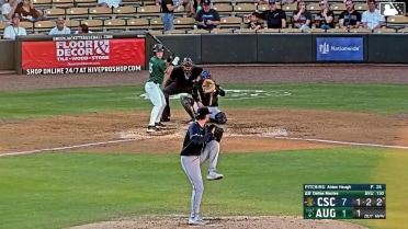 Dallas Macias singles on a fly ball to shortstop Daniel Pierce. Juan Mateo scores. Dalton McIntyre to 3rd. Joe Olsavsky to 2nd.