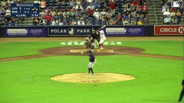 Brett Harris singles on a line drive to center fielder Kameron Misner. Andrew Knizner scores. Allan Castro to 3rd.