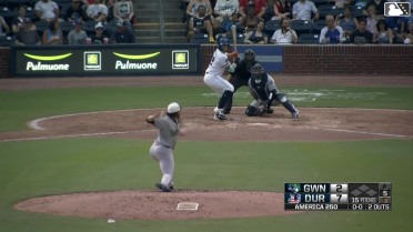 Anderson Pilar In play, no out to Logan Driscoll