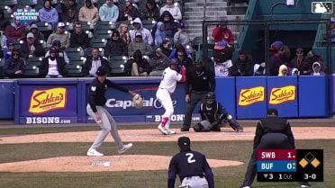 Carlos Lagrange In play, run(s) to Jonatan Clase