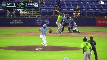 Rafhlmil Torres reaches on a fielding error by first baseman Brock Tibbitts. Kyle Henley scores. Rafhlmil Torres to 2nd.