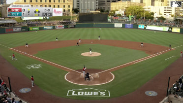 Trey Lipscomb doubles (15) on a sharp line drive to left fielder Nolan Jones. Riley Adams scores.