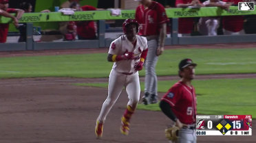 Jesús Báez's 38th homer of the year