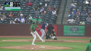 Eli Willits homers (2) on a fly ball to right center field.