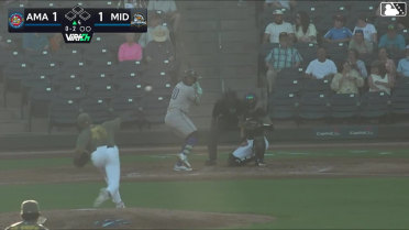 Manuel Pena homers (20) on a fly ball to left field.