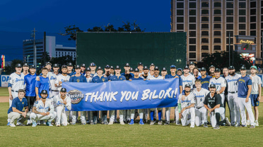 Burke Grand Slam Leads Shuckers to Win in Home Finale