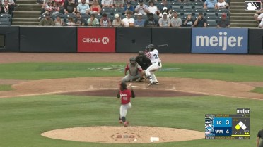 Ricardo Hurtado singles on a line drive to center fielder Aaron Walton. Bryce Rainer scores.