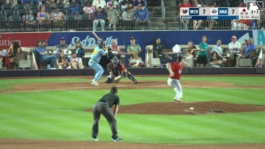 Gavin Logan homers (6) on a fly ball to left field. Angel Ortiz scores.