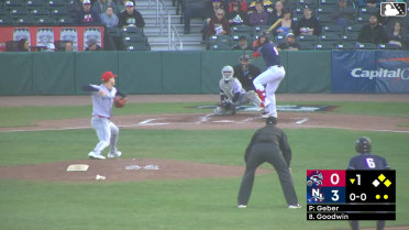 Jordan Geber In play, run(s) to Nick Goodwin