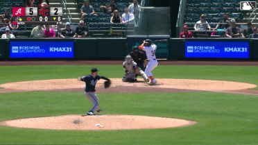 Buddy Kennedy homers (2) on a fly ball to left field. Harrison Bader scores.
