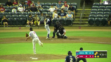 Sam Kulasingam singles on a line drive to right fielder Sammy Siani. Angel Acosta scores. Javier Vaz scores.