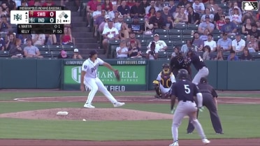 Garrett Martin homers (2) on a line drive to center field. Marco Luciano scores.