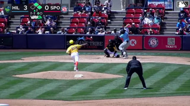 Yassel Soler's two-run double