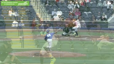 José Anderson homers (3) on a fly ball to left field. Brady Ebel scores.