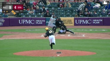 Charlie Szykowny singles on a ground ball to center fielder Brett Callahan. Dayson Croes scores. Maui Ahuna to 2nd.