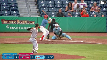 Juan Villavicencio singles on a sharp line drive to center fielder Luis Cova. Nathan Humphreys scores. Alirio Ferrebus to 3rd.