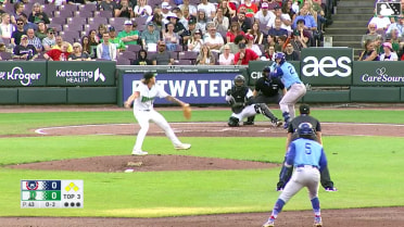 Luke Hayden Ball to Cole Mathis