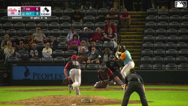 Callan Moss singles on a fly ball to center fielder Seth Stephenson. Titus Dumitru scores. Matt King to 2nd.