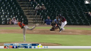 Ivan Sosa homers (6) on a fly ball to left center field. Roni Cabrera scores. Connor Rasmussen scores.