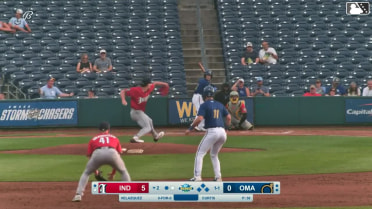 Andrew Velazquez singles on a sharp line drive to right fielder Dominic Fletcher. Gavin Cross scores. Luca Tresh scores. Luke Maile to 3rd.
