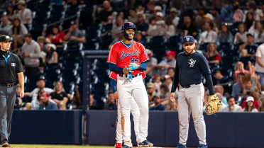 Seven Run Ninth Propels Sounds to Saturday Night Win Over RailRiders