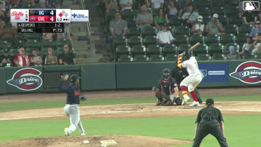 Gary Gill Hill In play, run(s) to Yoeilin Cespedes