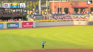 Alfonsin Rosario homers (13) on a fly ball to left center field.