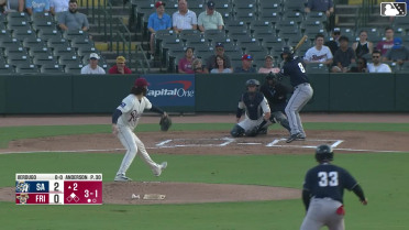 Luis Verdugo singles on a fly ball to right fielder Yeison Morrobel. Romeo Sanabria scores.