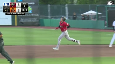 Ethan Holliday's solo home run