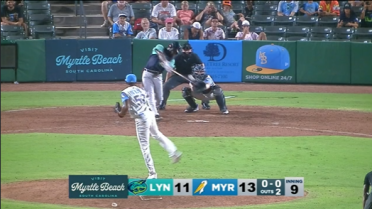 Lynchburg posts a seven-run inning