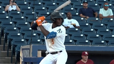 Denzel Clarke collects four hits