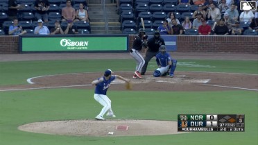 Jesse Scholtens In play, run(s) to Enrique Bradfield Jr.