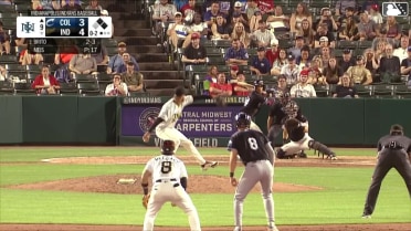 Juan Brito singles on a line drive to right fielder Mike Jarvis. Milan Tolentino scores. Petey Halpin to 2nd.