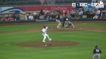 Junior Sanchez Ball In Dirt to Albert Fabian