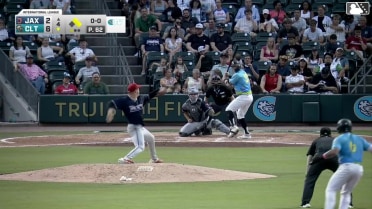 Austin Hays singles on a ground ball to left fielder Matthew Etzel. Mario Camilletti scores. Braden Montgomery to 2nd.