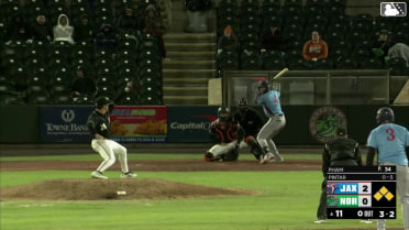 Andrew Pintar walks. Jesús Bastidas scores. Matthew Etzel to 3rd. Jared Serna to 2nd.