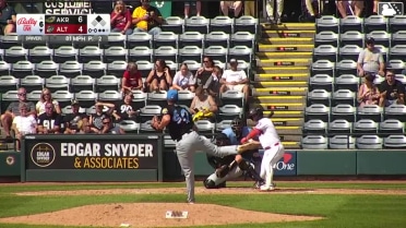 Will Taylor singles on a ground ball to right fielder Jaison Chourio. Easton Carmichael scores.