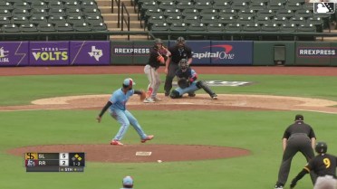 Yolmer Sánchez singles on a fly ball to center fielder Cameron Cauley. Josh Lowe scores. Denzer Guzman out at home on the throw, center fielder Cameron Cauley to pitcher Jose Corniell to catcher Cooper Johnson. Yolmer Sánchez to 3rd. Yolmer Sánchez advances to 3rd, on a throwing error by center fielder Cameron Cauley.