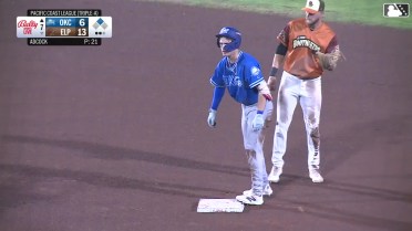 Mike Sirota doubles for his first Triple-A hit