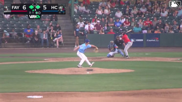 DJ Newman grounds into a double play, second baseman Yaikel Mijares to shortstop Johan Rodriguez to first baseman Victor Izturis. Juan Sierra out at 2nd. DJ Newman out at 1st.
