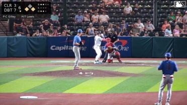 Tyson Lewis singles on a soft line drive to left fielder Nolan Beltran. Kyle Henley scores. Jacob Friend to 2nd.
