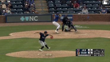 Blake Sabol homers (3) on a fly ball to left field.