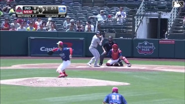 Tyler Callihan homers (3) on a fly ball to left center field.