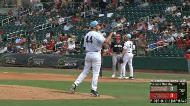 Shane Murphy tosses career-high eight innings