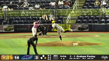 Graham Pauley's two-run home run