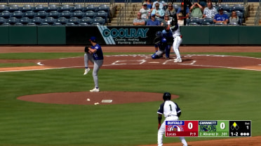 Easton Lucas fans three batters